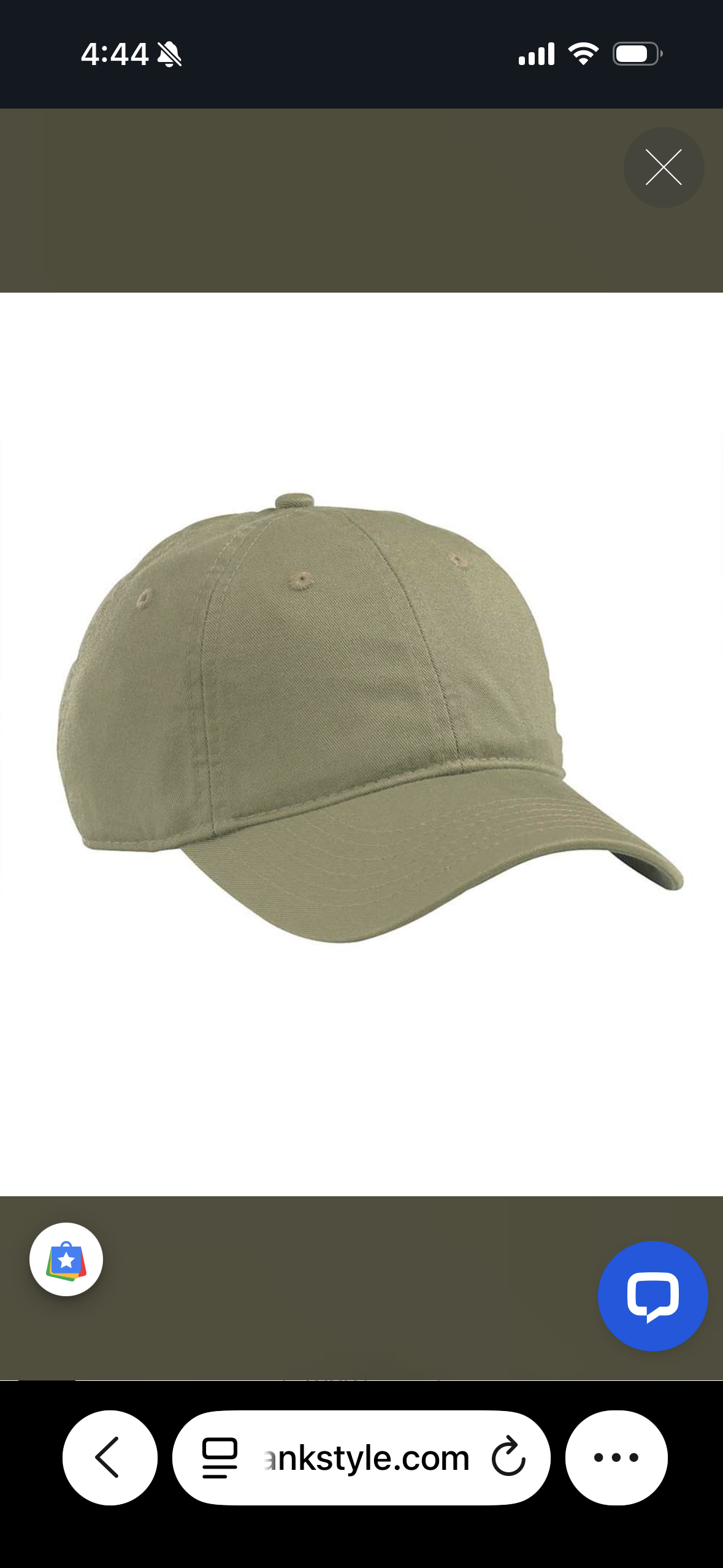 Jungle Green Dad Hat - Image 2
